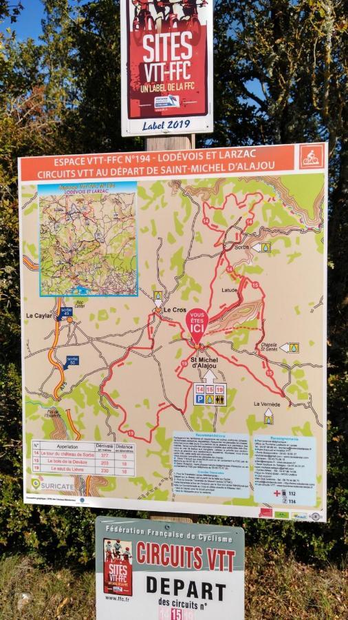 Reve De Causse Bed & Breakfast Saint-Michel-d'Alajou Luaran gambar